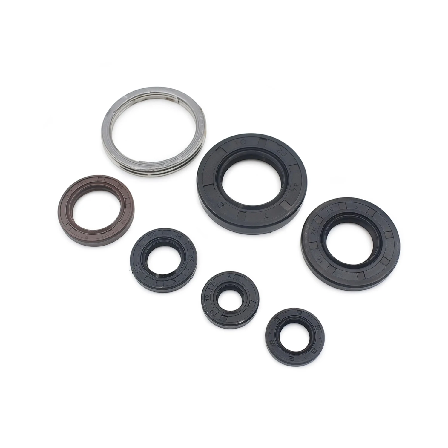 Zubehör Motorrad-Motorkopf Kompletter Dichtungssatz Öldichtungen Ober- und Unterbauteil-Set Kompatibel mit Yamaha Blaster 200 YFS200 1988-2006 – Detail 9
