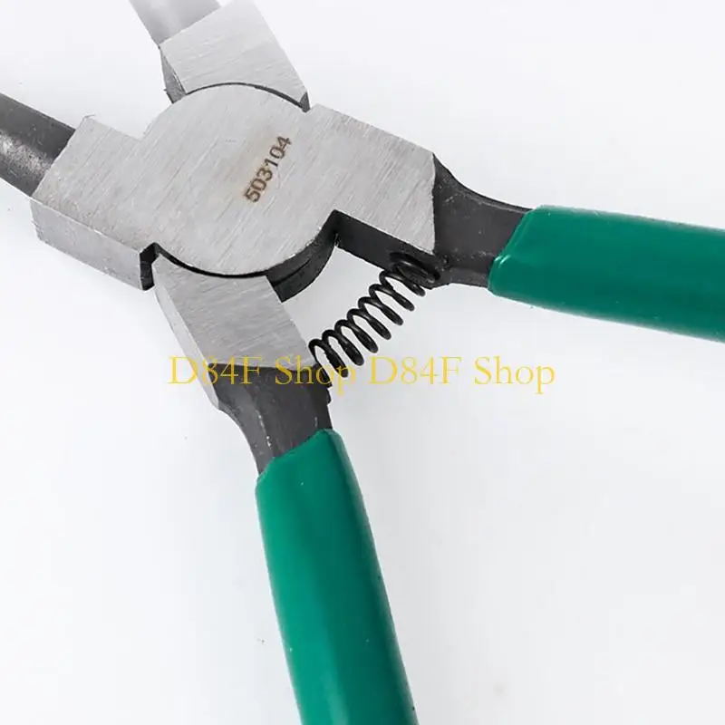 

D84F 7-дюймовые профессиональные мощные пружинные плоскогубцы, плоскогубцы для стопорных колец из углеродистой стали