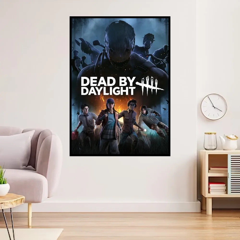 Horrible Game D-Dead B-By D-Daylight Poster Prints Wall Painting Bedroom Living Room Decoration Office Home