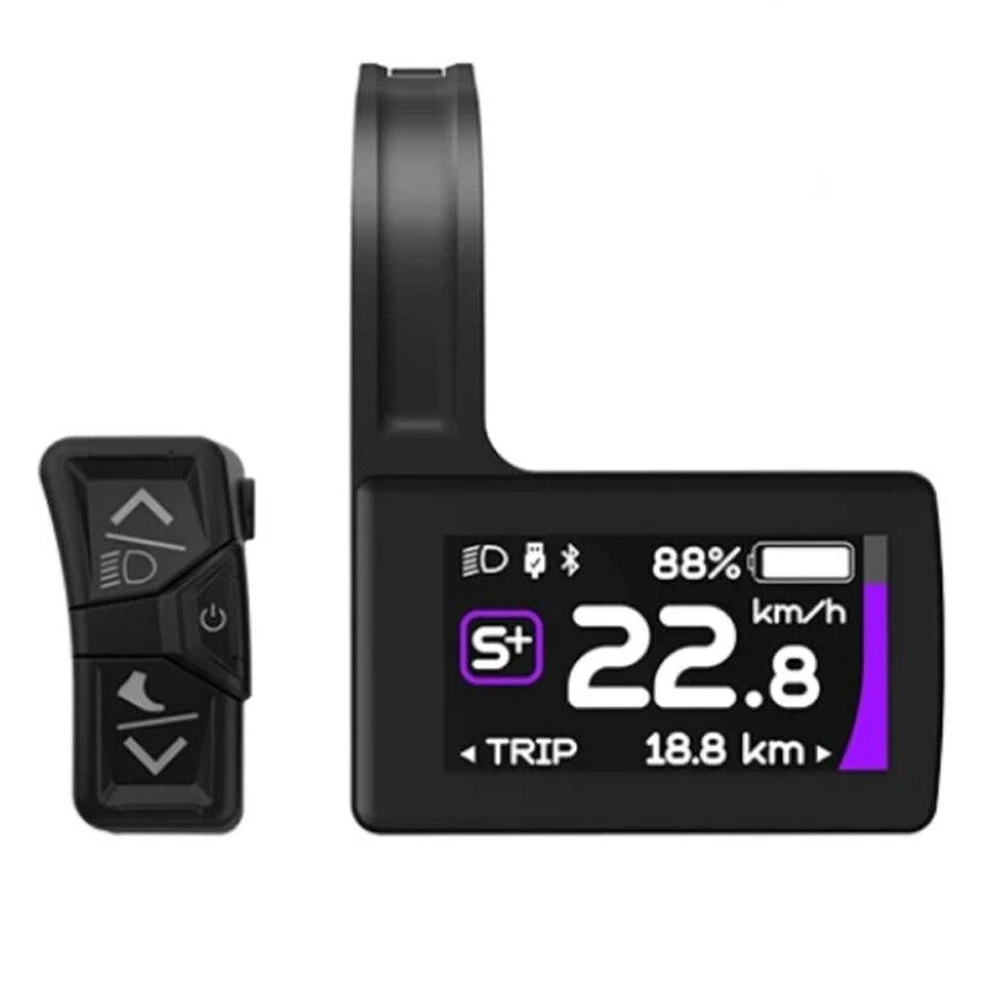 

NULKOMMA Electric Mountain Bike DPC245 LCD Display Meter Ebike Conversion Kit 36V 43V 48V Electric Bicycle Speed Control Panel L