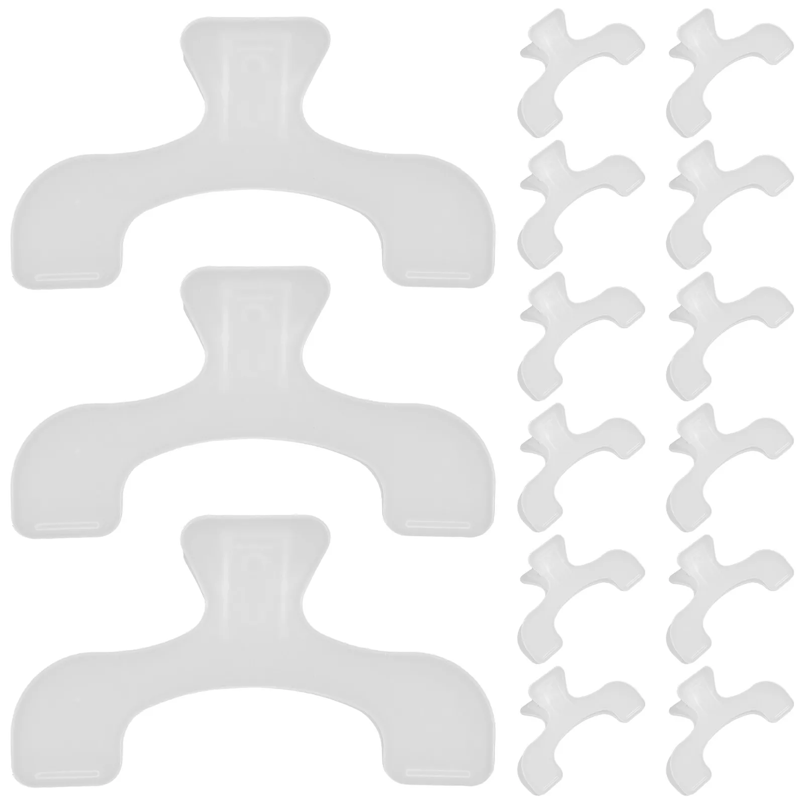 

35Pcs Book Clips Transparent Lightweight Secure Page Holders for Students Teachers Music Book Sheet Holders Binder