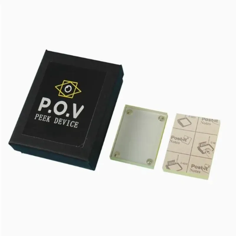 

P.O.V. PAD by J Miranda and Julio Montoro Gimmick Mentalism Magic Tricks Illusions Street Magic Props Close up Magician Funny