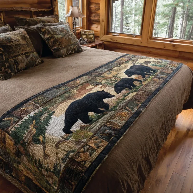 Stamp Texture Bed Runner Home Display Bedend Blanket Guest Room Bedspread Four Seasons Quilting Bedroom Decoration Bed Flag