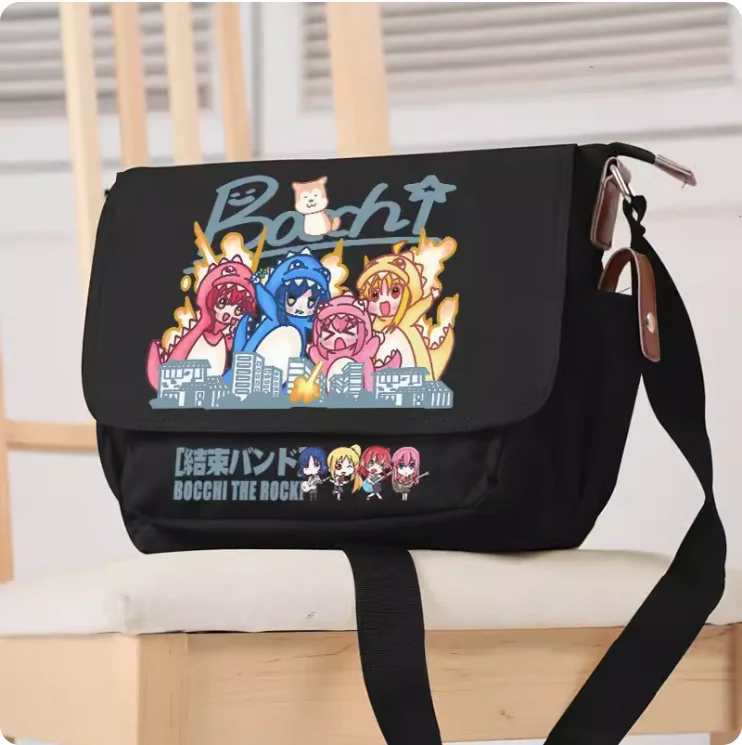 BOCCHI A ROCHA! Anime Gotoh Hitori Cosplay Messenger Bag, Casual Mochila Oxford, Bolsa de ombro, Presente Estudante Adolescente, B218