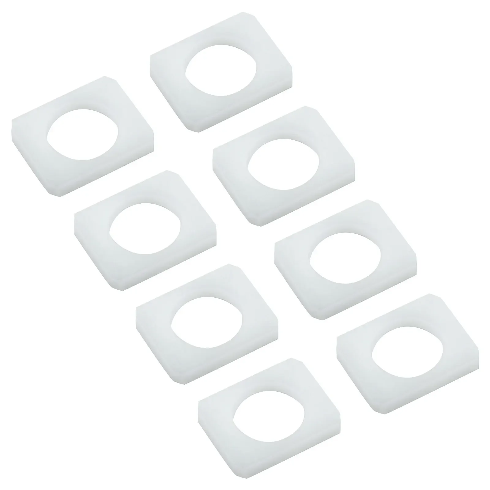 8Pcs For Seat Bushings Set For For BMW Z3 Z3M To Repair For Seat Rails And Stop Excess For Seat Rocking With Rubber Material