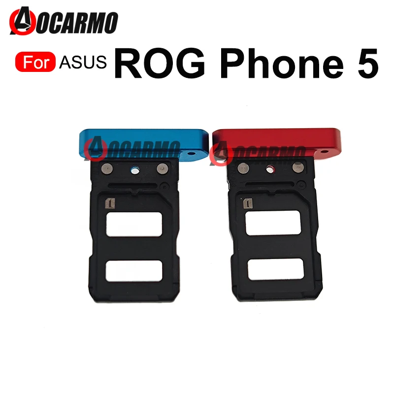 SIM-Karten-Reparaturteil für ASUS ROG Phone 5 6 7 Rog6 ROG7 ROG5 ZS673KS SIM-Kartenhalter Ersatzteile