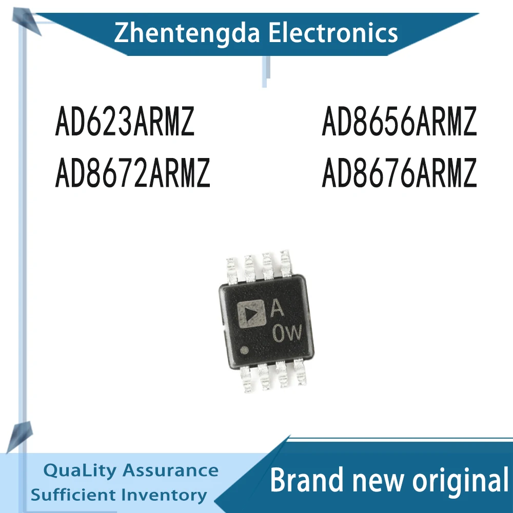 AD623ARMZ J0A AD8656ARMZ A0S AD8672ARMZ AOW AD8676ARMZ A13 IC Chipset MSOP-8