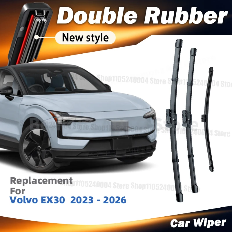 For Kia Soul AM PS SK3 MK1 MK2 MK3 2009-2023 Window Accessories LHD Front Rear Windshield Wiper Blades