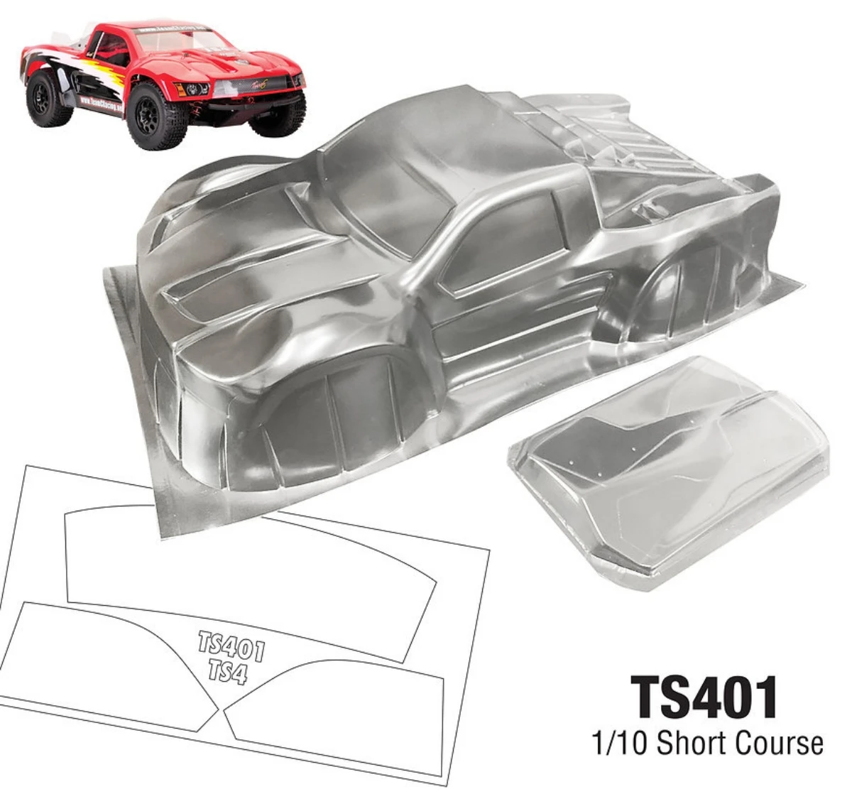 1/10 Short Course Body shell