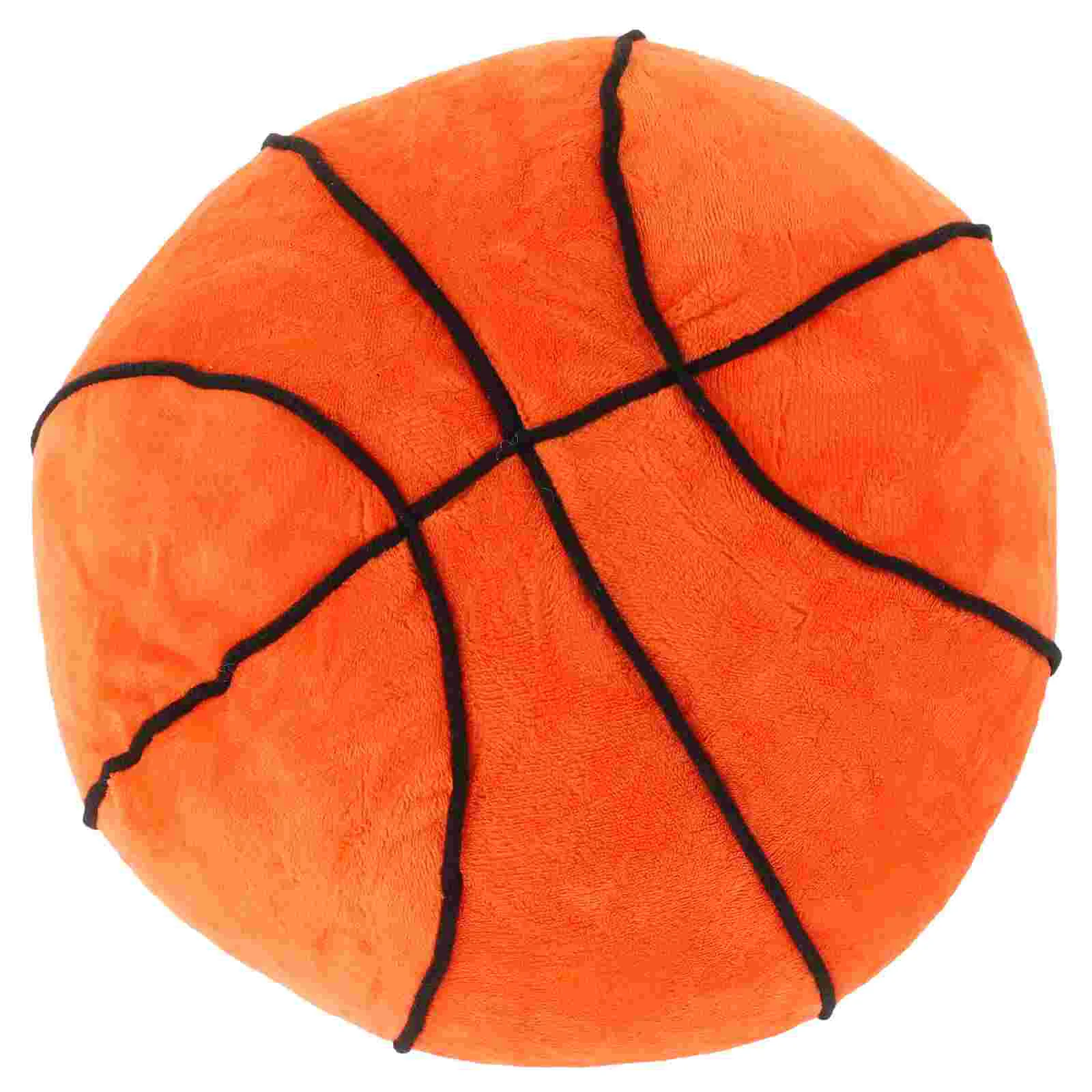 Boys Toys Plush Basketball Children Pillow Mini Supplies Soft Throw Cushion for Gift Office