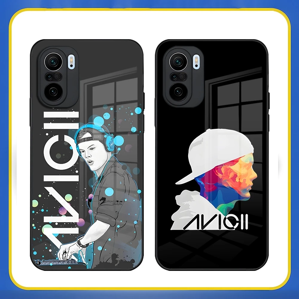 Avicii Dj Tim Bergling Phone Case For Redmi 13 12 13c 12c Note 13 Pro Plus 11 12 Pro 10 12s 11s Tempered Glass Back Cover