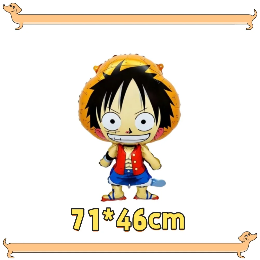 ชุดลูกโป่งวันพีซ สำหรับเด็กชายและเด็กหญิง ตกแต่งงานปาร์ตี้ อนิเมะลูฟี่ ลูกโป่งตัวเลขวันเกิด ฟิกเกอร์น่ารัก ของเล่นเด็ก ของขวัญ