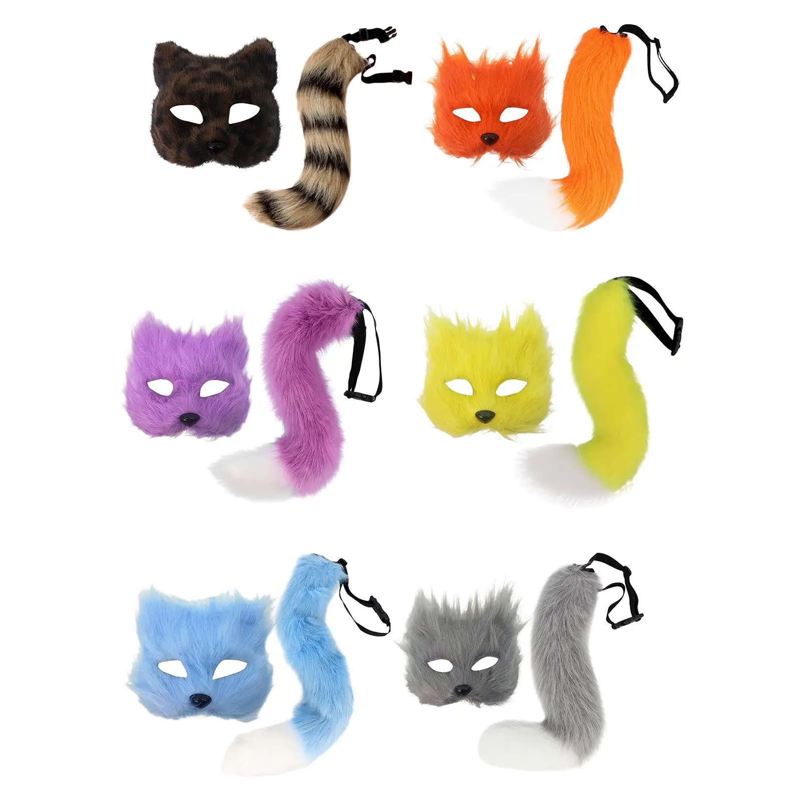 

Аксессуары для костюмов с хвостами для карнавалов, сценических выступлений и фестивалей