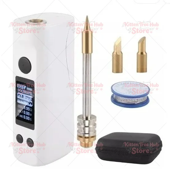Large screen LED wireless portable usb charging electric soldering iron