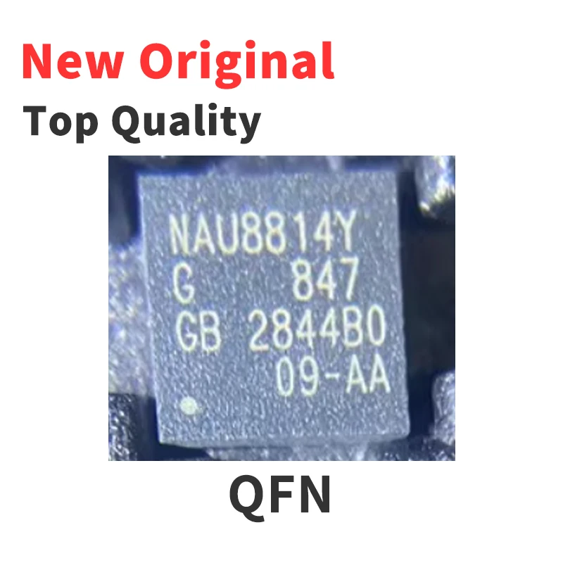 

(10 Pieces) NAU8814YG NAU8401YG NAU8810YG NAU8822YG NAU882AYG QFN New Original Chip