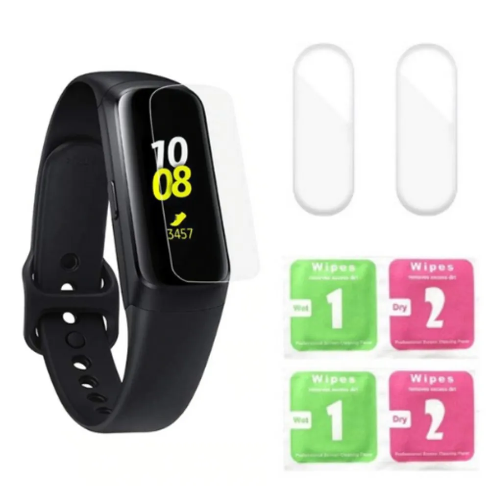 Tpu Gel Film Screen Protector Watch Samsung Galaxy Fit 1 (SM-R370NZKAZTO Version) C/4 Un