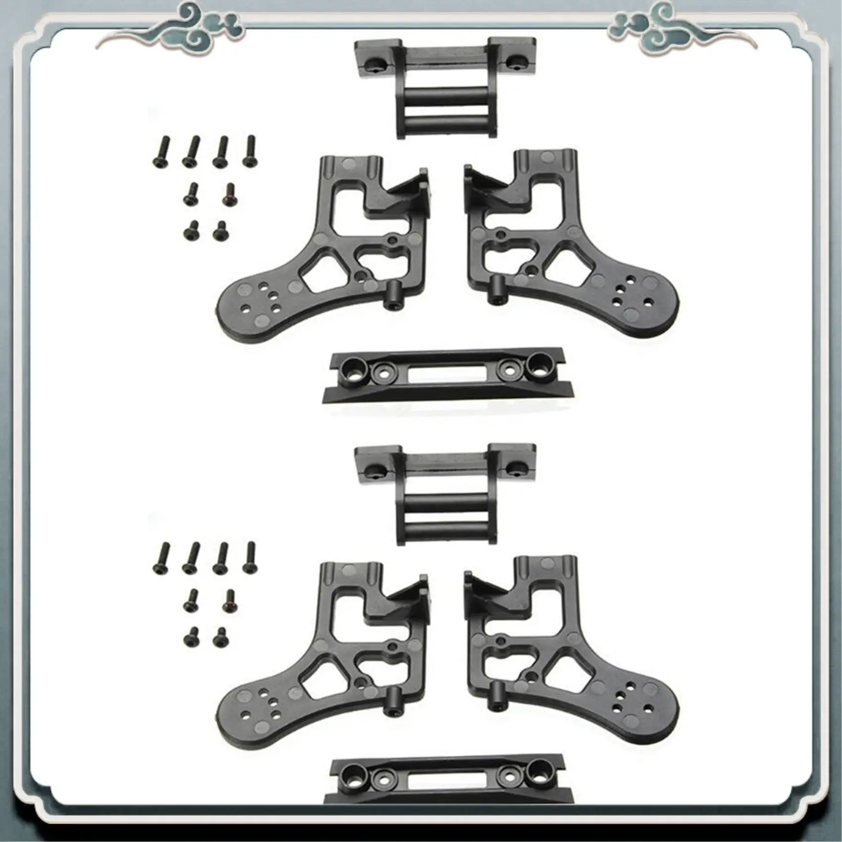 

ABIJ-2X хвостовое сиденье EB1004 для JLB Racing CHEETAH 1/10, бесщеточный радиоуправляемый автомобиль, аксессуары