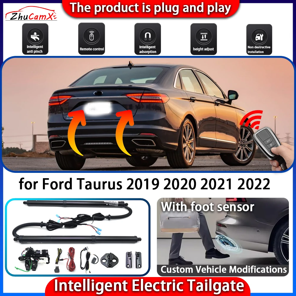 

ZhuCamX Smart Powered Tailgate System for Ford Taurus 2019 2020 2021 2022 Automatic Intelligent Electric Trunk Lift Control Kit