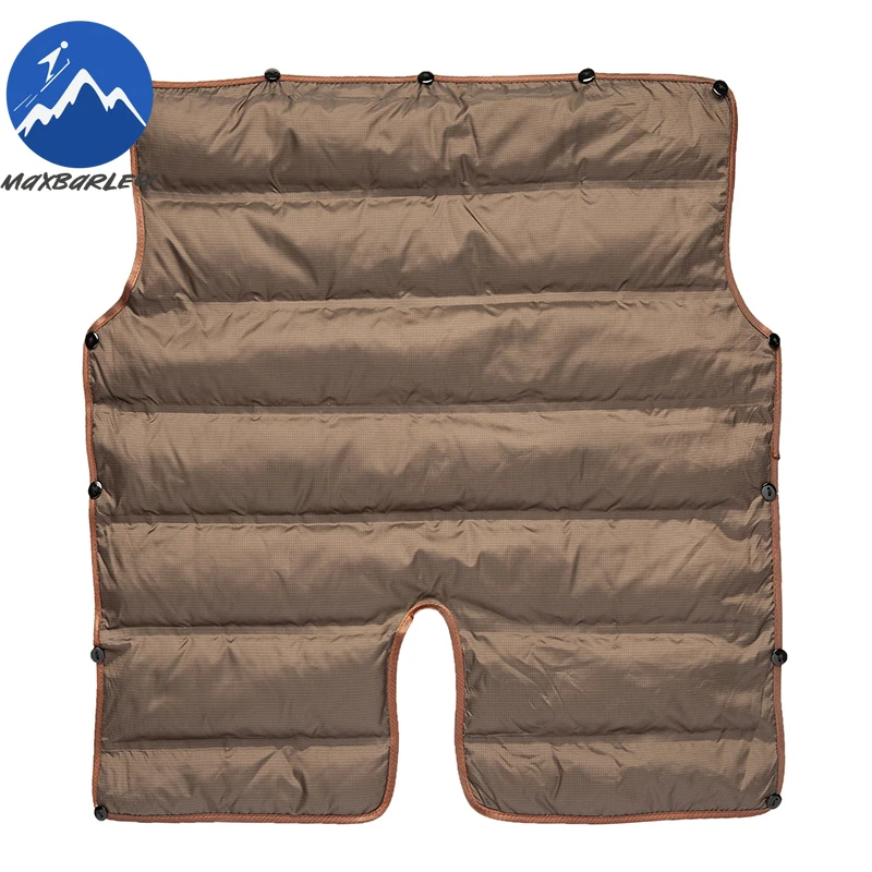 Maxbarley Winter New Wool Jacket Luxurious Outdoor Work Warm Long Wool Coat Detachable Goose Down Lining Double Breasted Coats