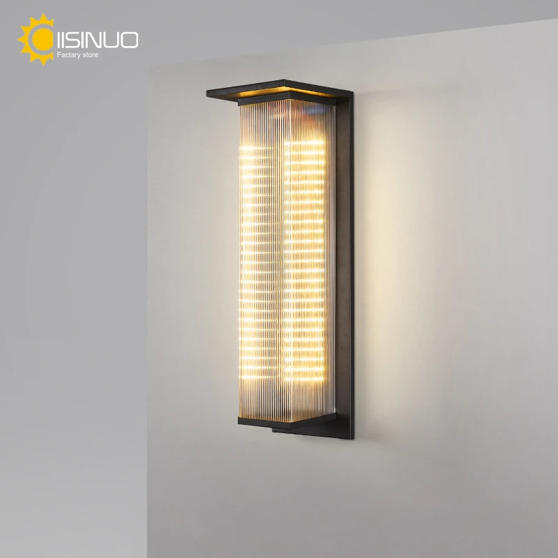 Imagem -03 - Impermeável Solar Porch Wall Light Lanternas ao ar Livre Lanternas Anti-ferrugem para Garagem do Pátio Frontal Luminária do Crepúsculo ao Amanhecer