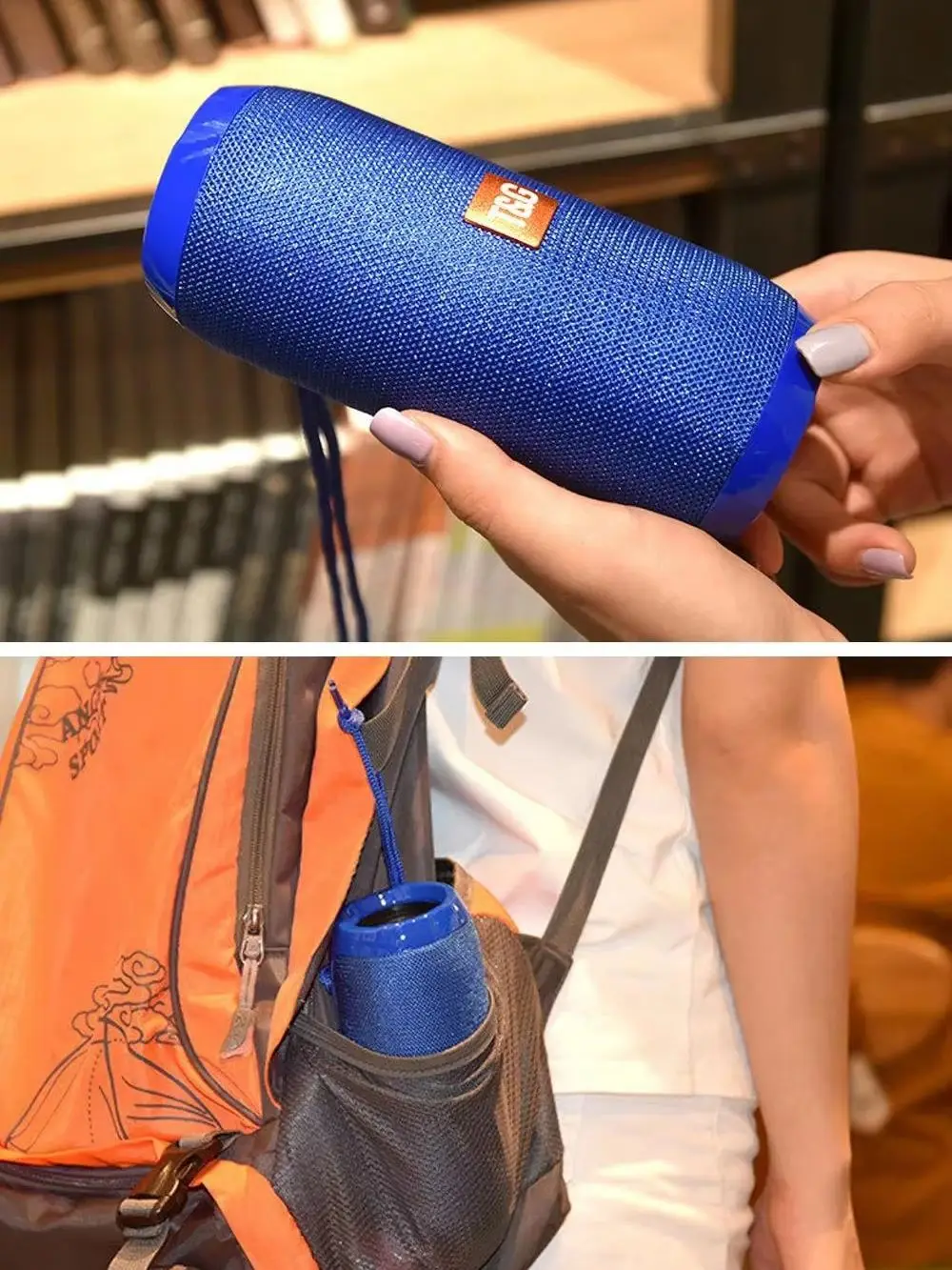 TG117 Wireless Bluetooth Speaker High Volume Outdoor portable Stereo Bass USB/TF view 4