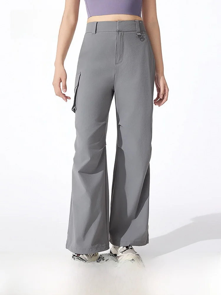 

Летние женские свободные брюки Bosideng 2025 для активного отдыха, охлаждающие, повседневные, длинные, комфортные, с защитой от солнца UPF50+