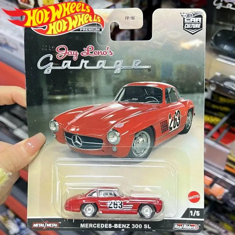 

Оригинальный автомобильный культура Hot Wheels 2022, полный набор гаража Jay Leno, масштаб 1:64, литые под давлением транспортные средства Fpy86-957n, игрушки для мальчиков, подарок на праздник