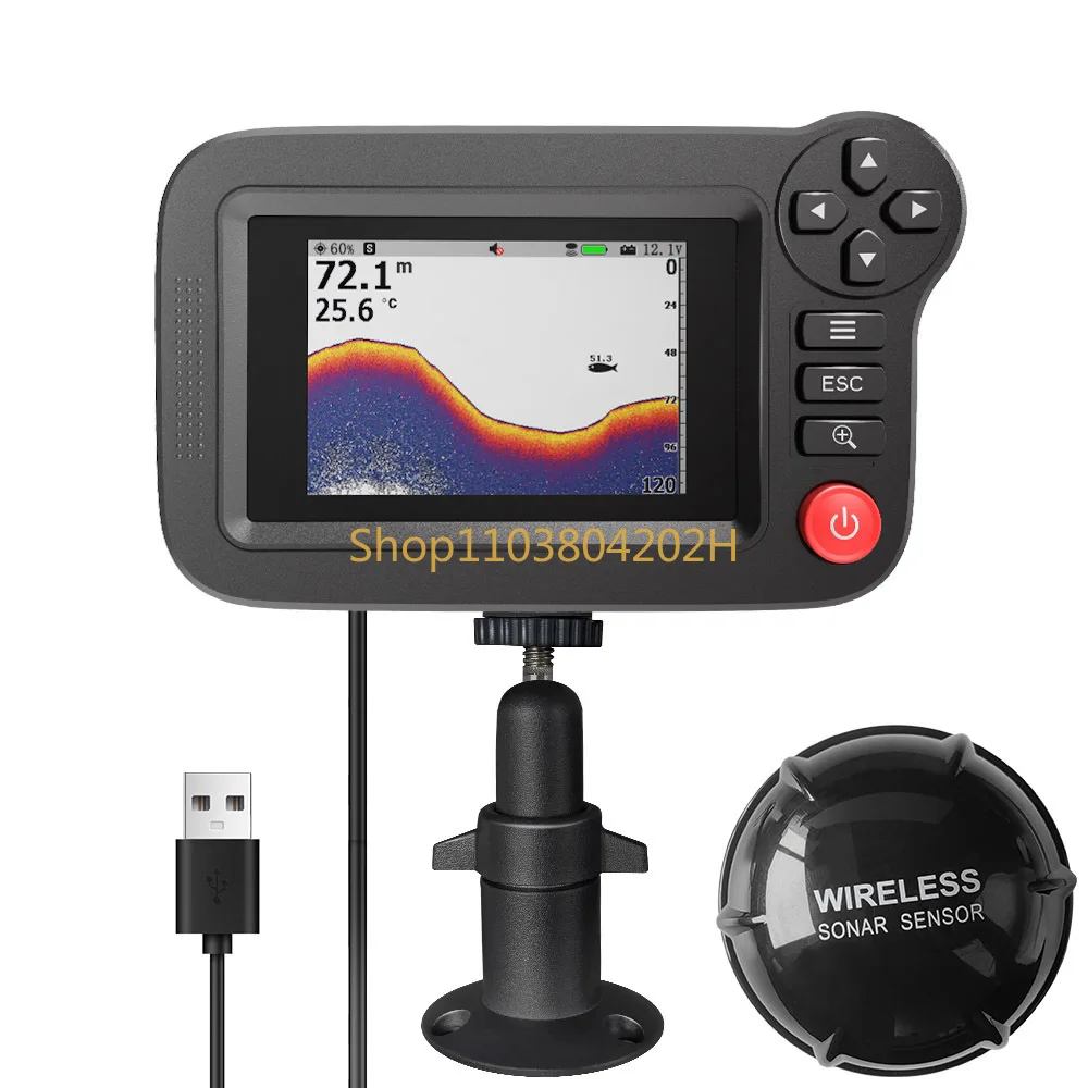 Fish Finder Wireless Sonar Radar Fishing Tackle Fish Finder Fish Finder Sea Fishing Taiwan Fishing