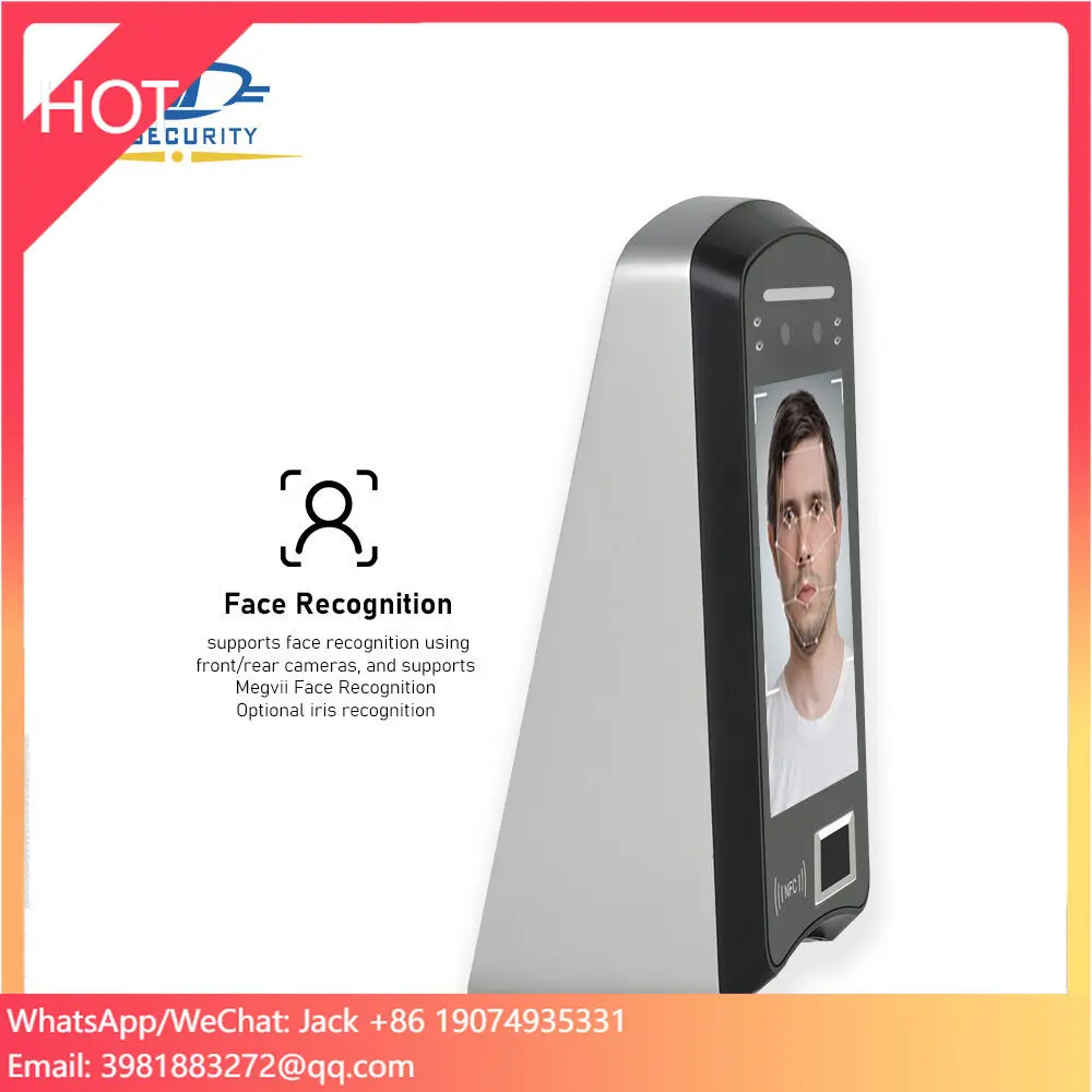 

HFSecurity X05 Iris Recognition System Access Control Face Recognition Attendance Machine For SMS School Attendance