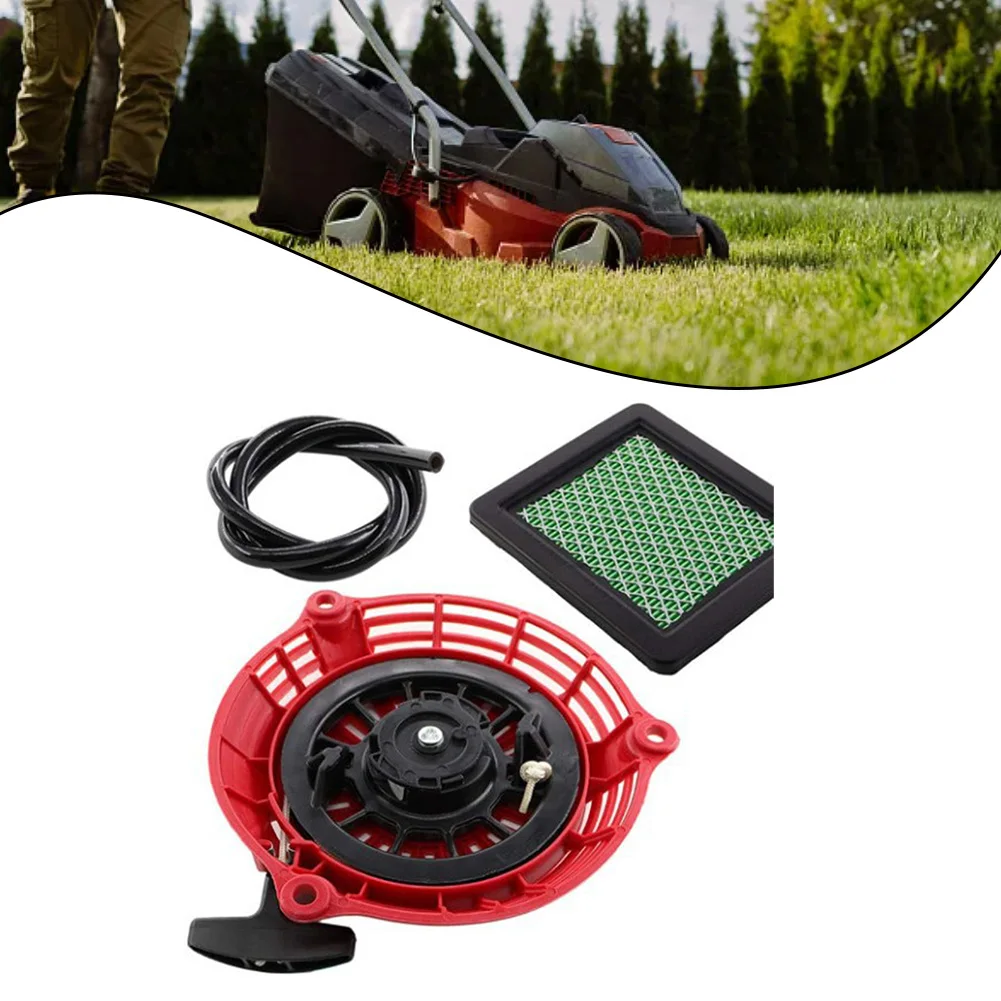Red Pull Start Handle For Honda GCV135 GC160 Engine Recoil Starter Assembly Lawn Generator Replacement Part