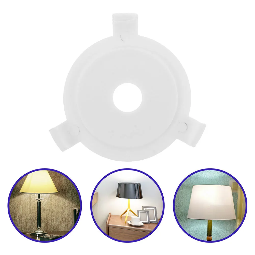 

50Pcs E27 to E26 Lamp Base Adapter Ring Secure Fit Easy Replacement Ideal for Table Lamps and More Bulb Adapter Converters