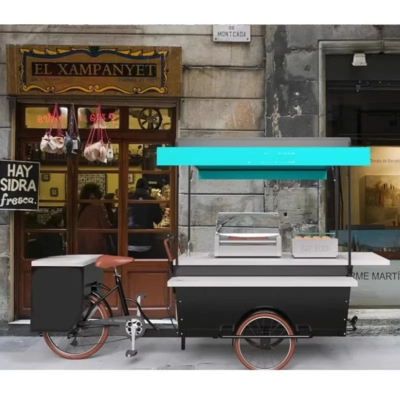 Dining car Creative shopping mall Hotel promotion Display car Outdoor morning market Night market Stall car