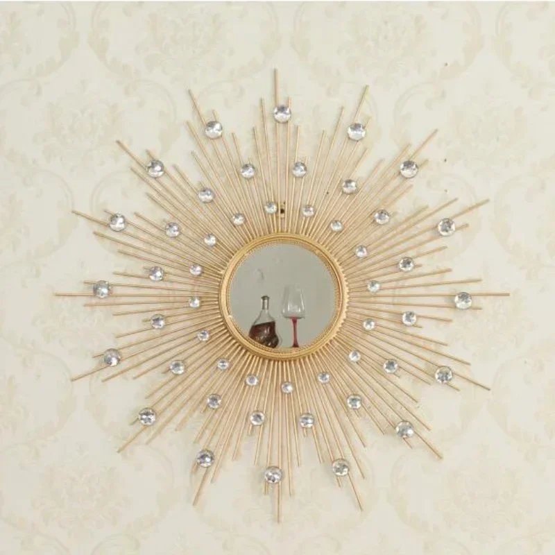 Kreative Moderne Unregelmäßige Dekorative Spiegel Nordic Metall Kunst Dekorative Spiegel Design Wohnzimmer Wanddeko Wohnkultur WZ50DM