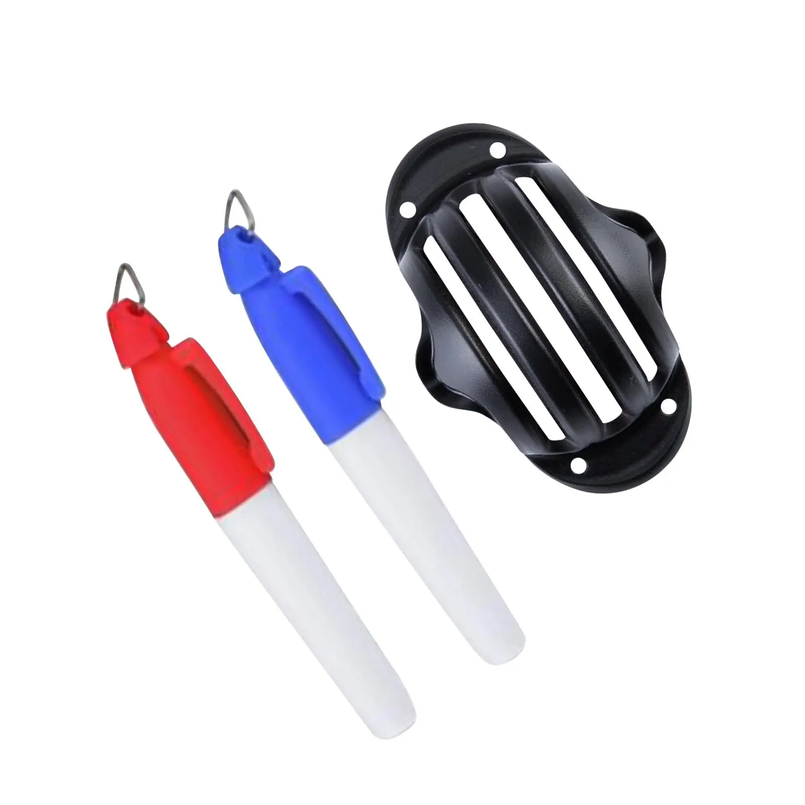 Golf Ball Marker Line Drawing Stencil Ruler Training Tool for Men Women Golf Putting Alignment