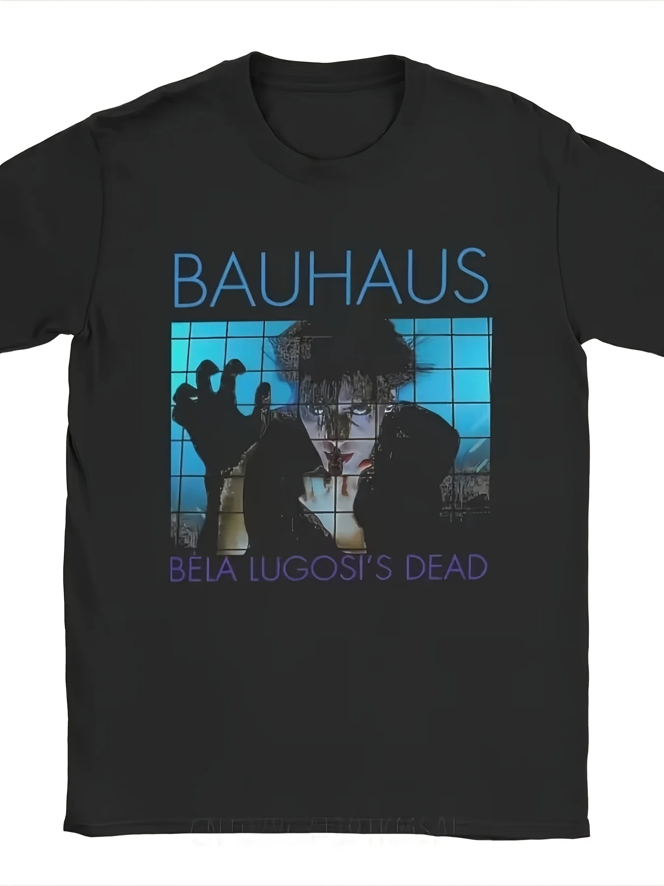 Unisex Bauhaus Bella Lugosi S-Size Undead Vampire Movie Design  Cotton T-Shirt, a basic casual streetwear style for all seasons