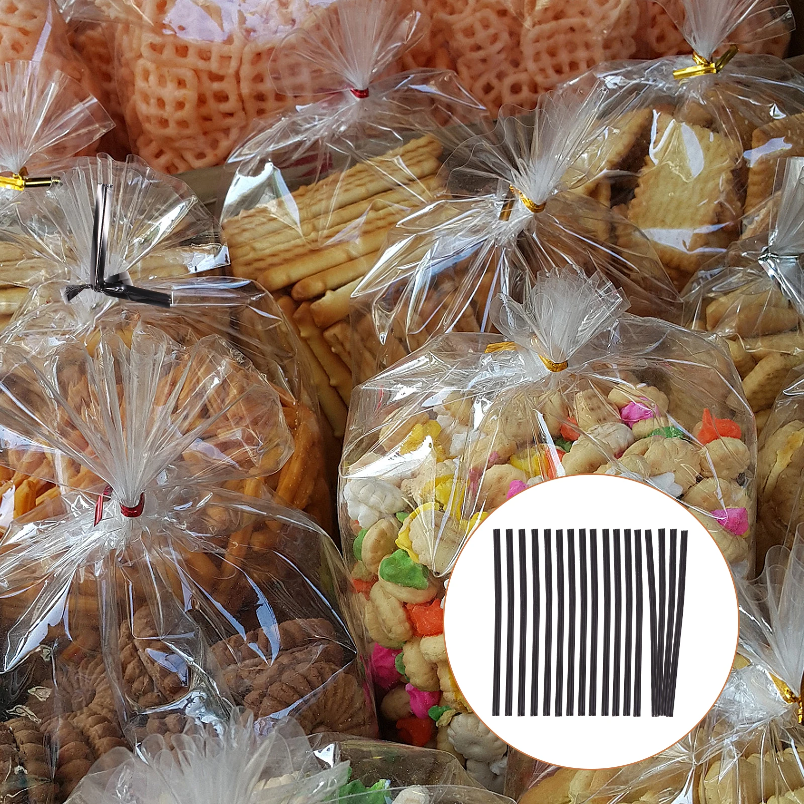 

ties metallic ties bread ties candy ties ties for bags