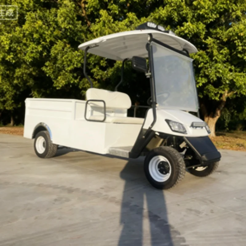 رائجة البيع بطارية ليثيوم الكبار سكوتر على الطرق الوعرة شاطئ عربة جولف كهربائية عربات التي تجرها الدواب مع صندوق البضائع الخلفية عربة البضائع القابلة للتحويل