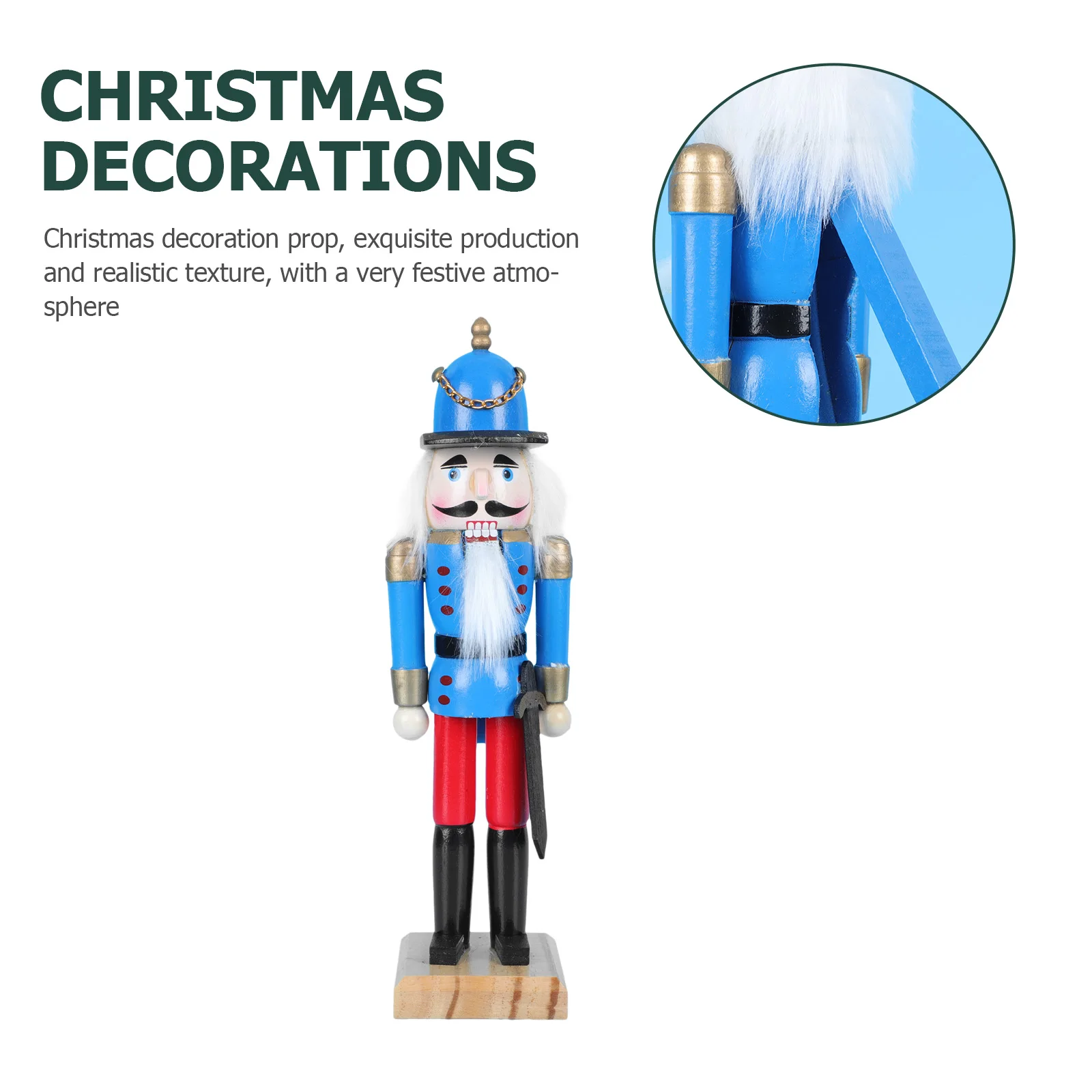 

Nut Cracker Nutcracker Decoration Ornament Crackers Kids Christmas Decorations
