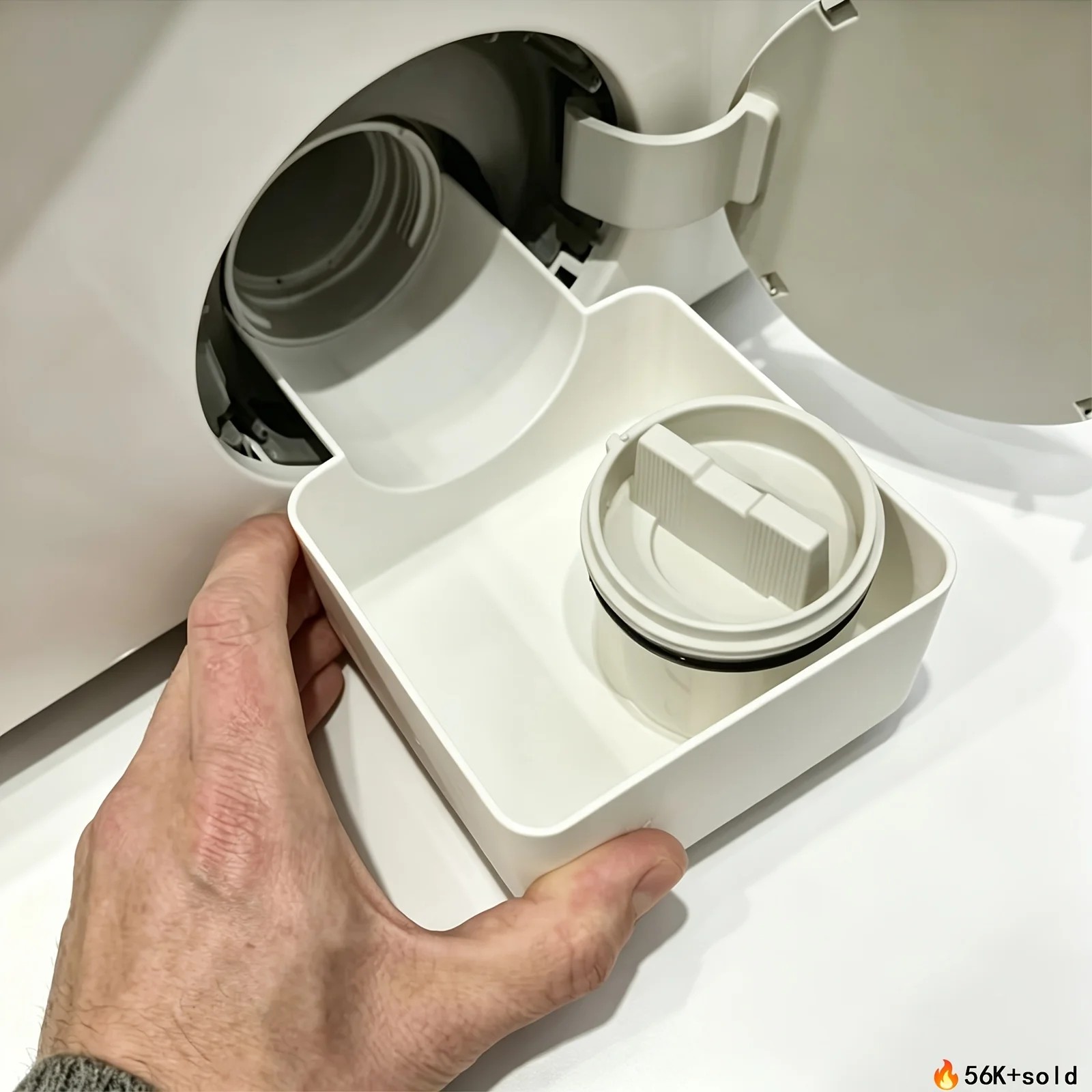 1 pièce Bac de récupération d'eau de vidange pour lave-linge Gorenje, anti-fuite, pour la collecte des résidus d'eau, tiroir de remplacement, boîte de rangement