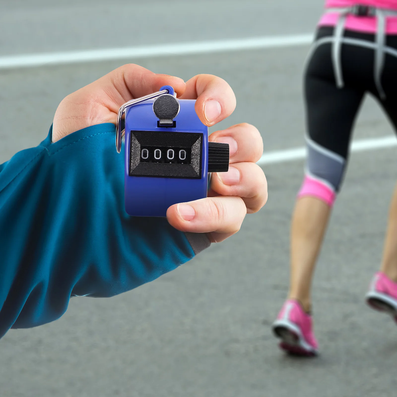 

4 шт. красочные мини-ручные счетчики портативный механический кликер для точных людей подсчет спортивный офис школа