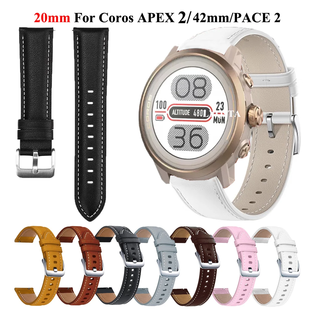 

20mm Replacement Wristband For COROS APEX 42mm APEX 2 Strap Watchband For COROS APEX 2 PACE 2 Suunto 3 Fitness Bracelet Strap