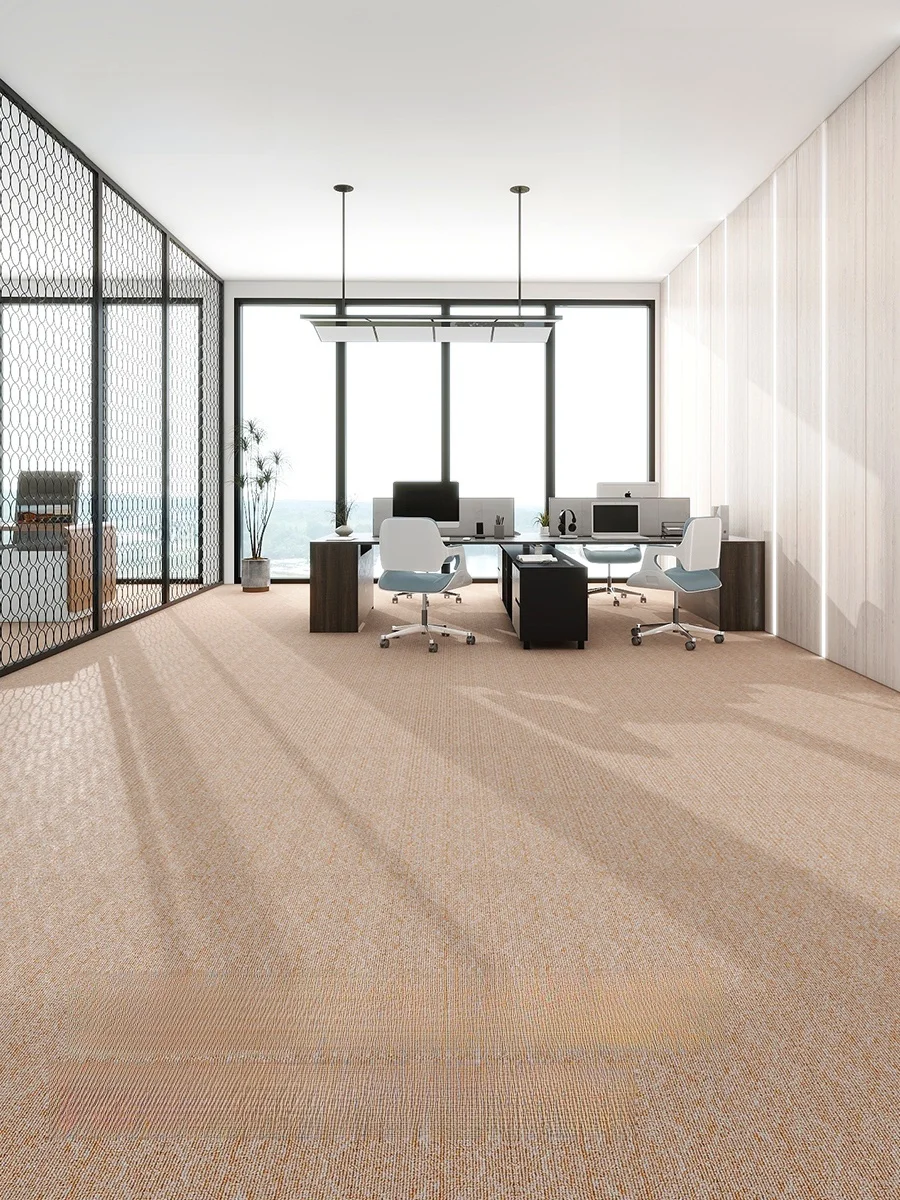 

Коммерческий офисный ковер для переговорных комнат, ПВХ, полное покрытие, корейский стиль, однотонный, квадратный, свободно комбинируемый, для бизнеса