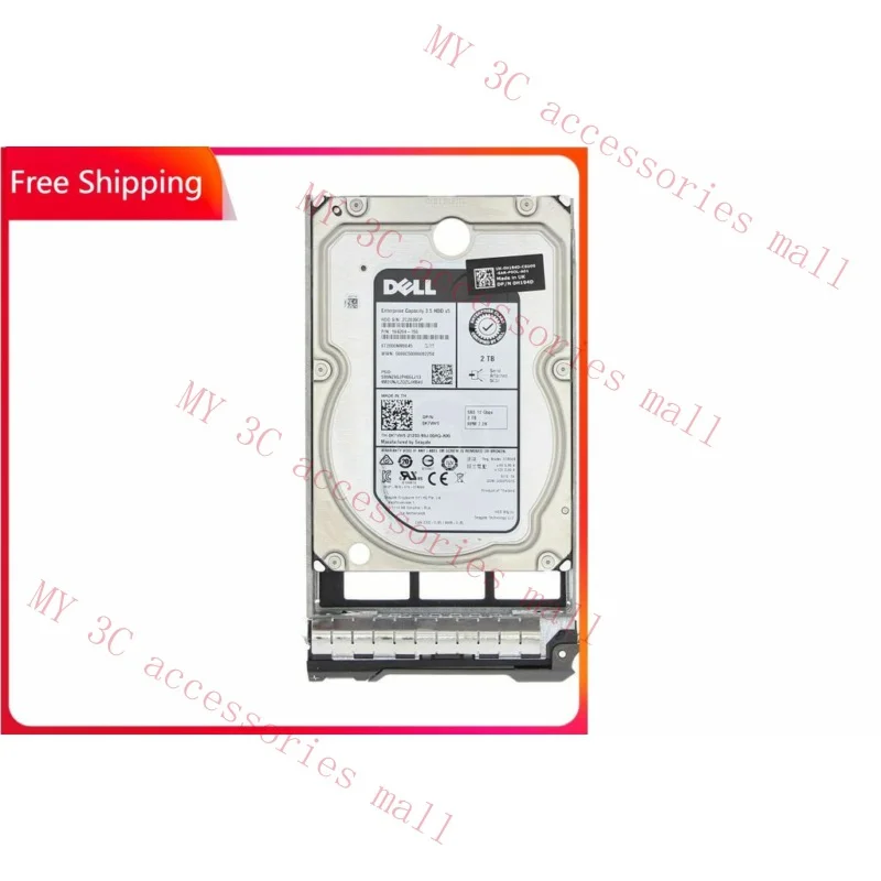 FOR Dell 0K7VW5 2TB HDD 7.2K RPM 3.5