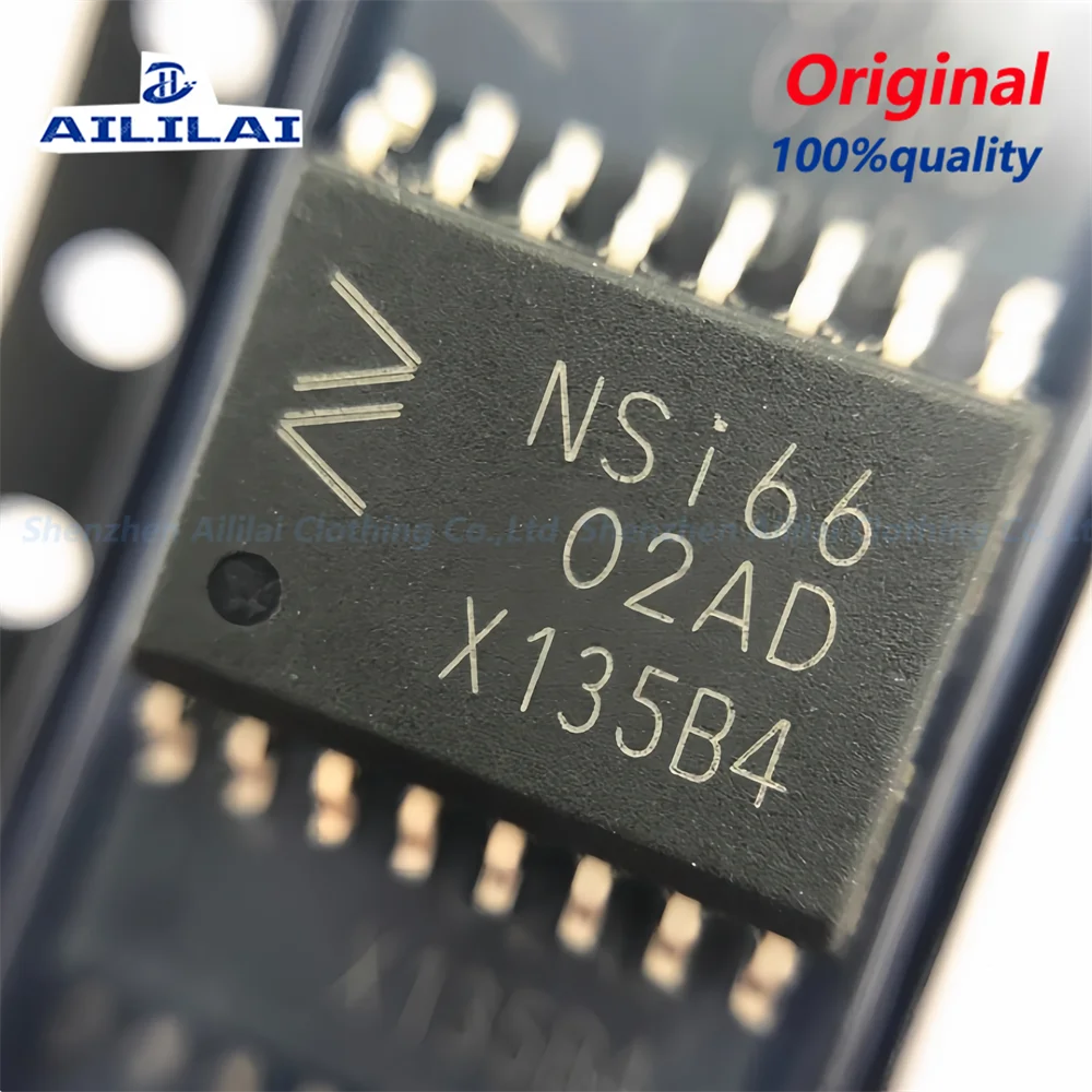 5pcs New NSi6602 NSI6602A-DSWR SOP-16 NSI6602AD Lsolated Dual Channel Drives Operating Temperature:-40℃~125℃