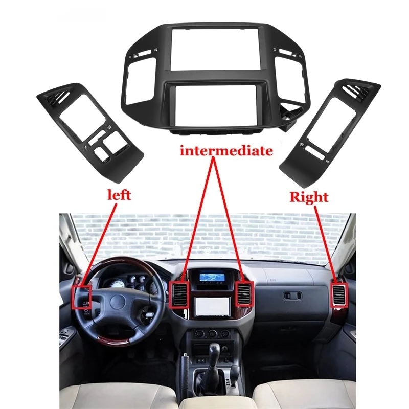 

Car Air Conditioner Outlet Vents For Mitsubishi Pajero V73 V77 2001-2006 Air Conditioner Outlet Cover