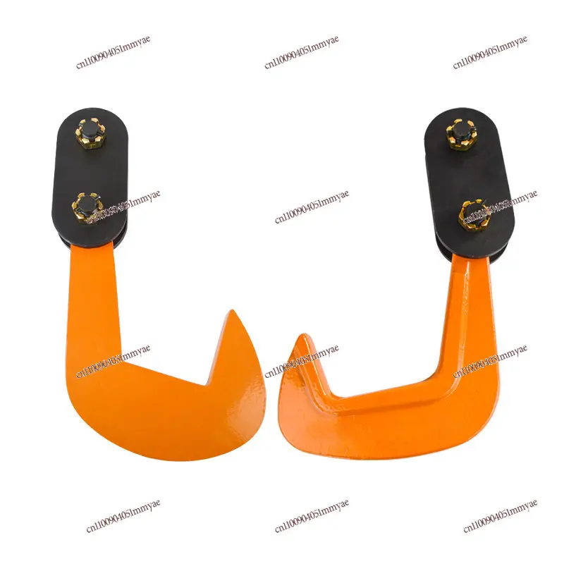Steel plate lifting pliers Hook iron plate clamp Horizontal die forging Transverse lifting pliers