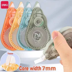 Deli Roller Correction Tape 20m Large Capacity Correction Tape Stationery School Supplies Tape Core Wide 7mm Roller Tape