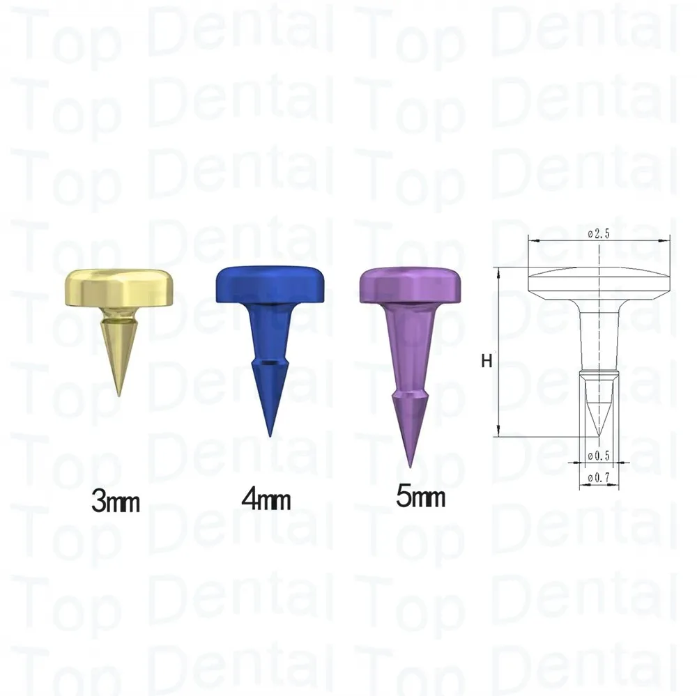 

10pcs Bone Tac Dental GBR System membrane mesh Implant Material