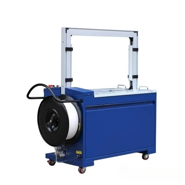 

Applicable to Automatic Carton Box Tying Machines Books Egg Tray Automatic Strapping Machine with CE Arch Type