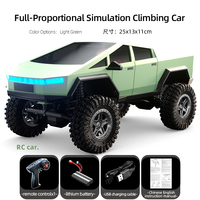 JJRC C8818 1:18 RC Model Cybertruck Simulation RC Car 2.4G Off-Road Crawler Climbing Remote Control Car Toy Gift For Boys